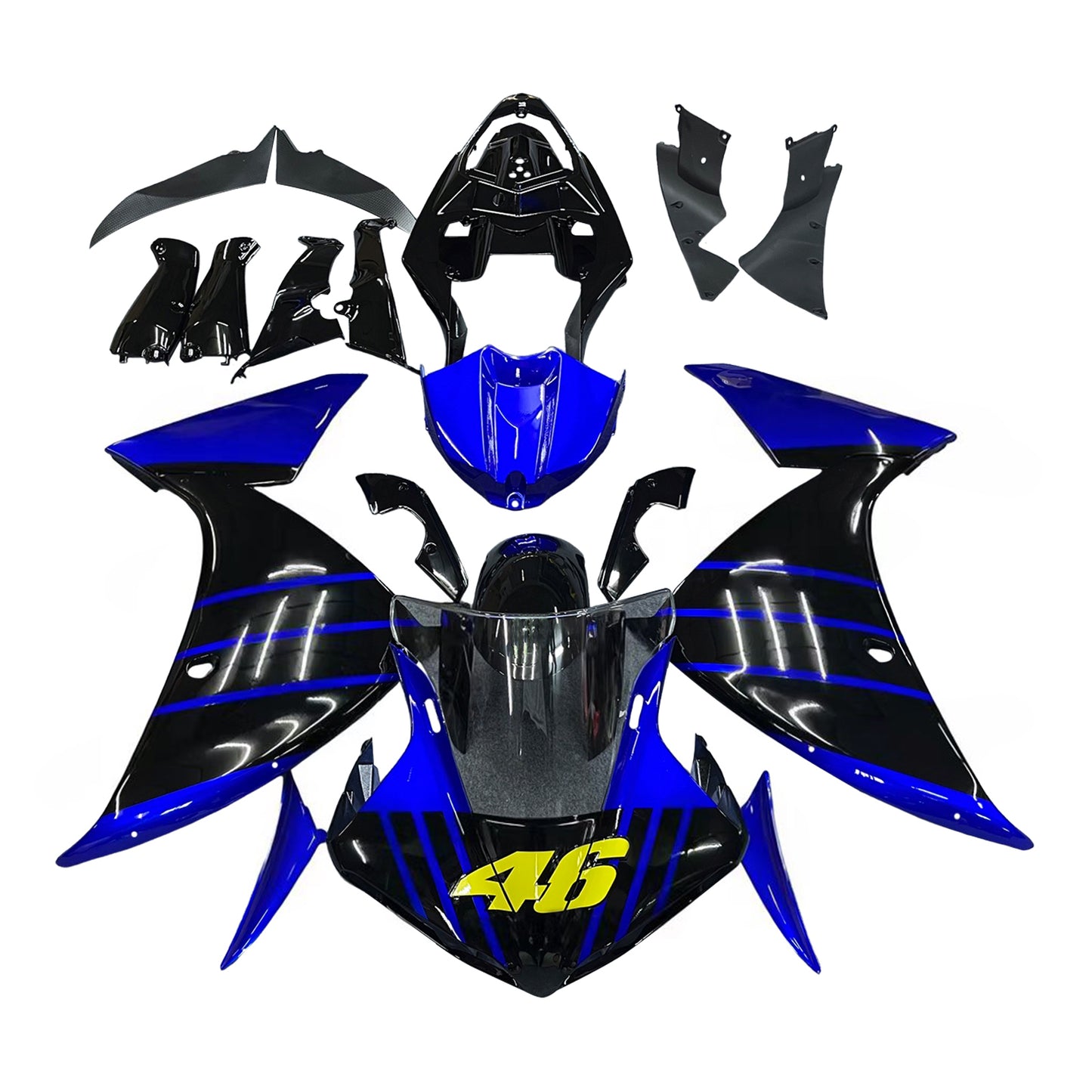 Amotopart Yamaha YZF 1000 R1 2009-2011 Kit Carena Carrozzeria Plastica ABS