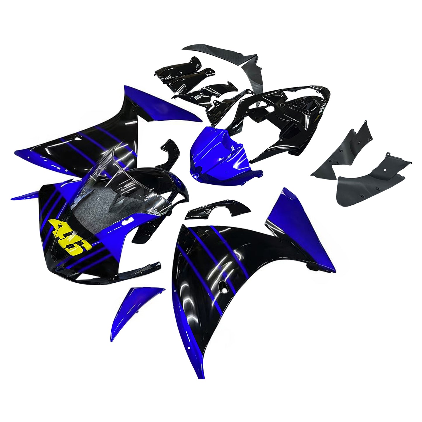 Amotopart Yamaha YZF 1000 R1 2009-2011 Kit Carena Carrozzeria Plastica ABS
