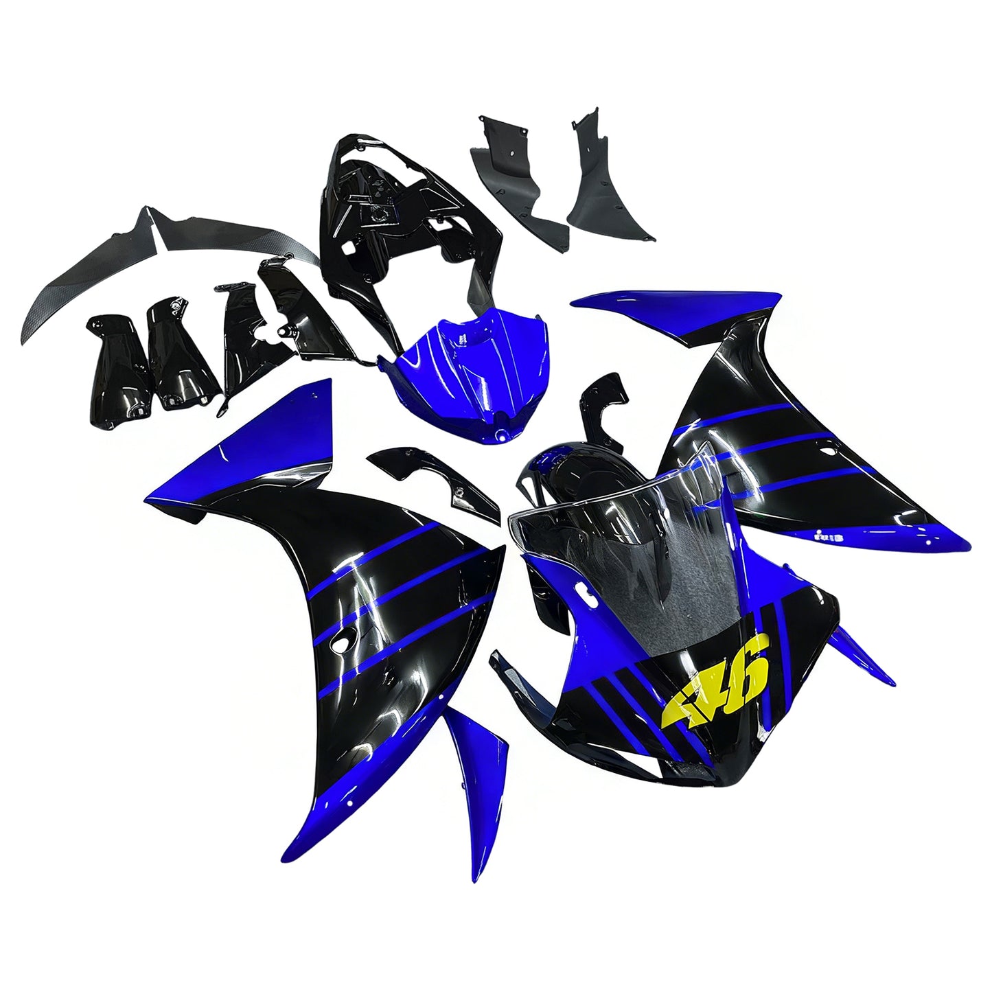 Amotopart Yamaha YZF 1000 R1 2009-2011 Kit Carena Carrozzeria Plastica ABS