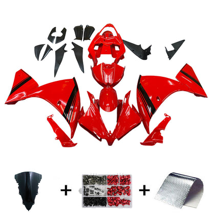 Carene Plastiche 2012-2014 Yamaha YZF R1 Rosso R1 Racing Generico