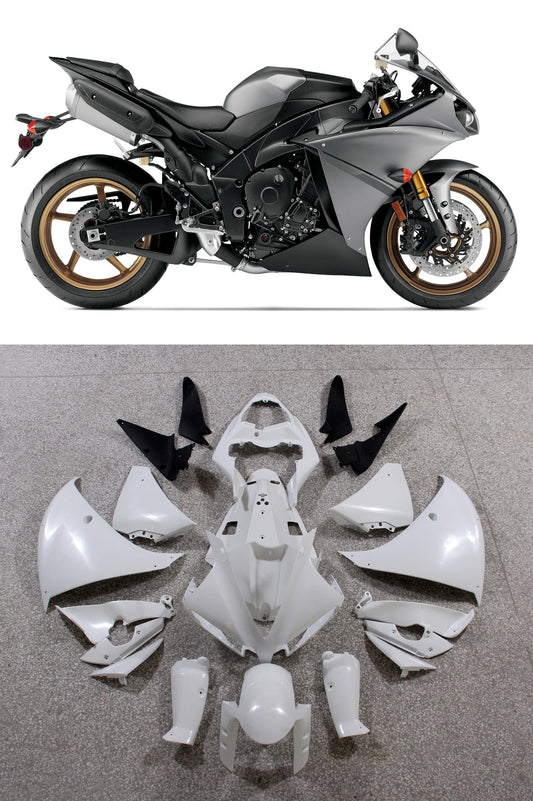 Carene Plastiche 2012-2014 Yamaha YZF R1 Grigio R1 Racing Generico