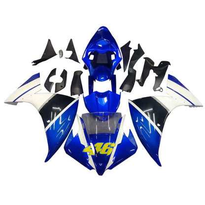 Kit carenatura iniezione plastica ABS adatta per Yamaha YZF 1000 R1 2012-2014