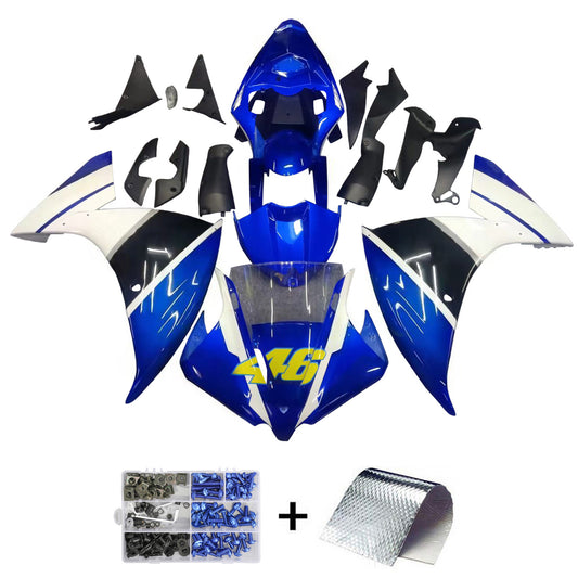 Kit carenatura iniezione plastica ABS adatta per Yamaha YZF 1000 R1 2012-2014