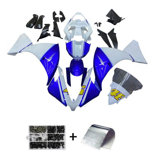 Kit carenatura per carrozzeria addominali di plastica per Yamaha YZF 1000 R1 2012-2014