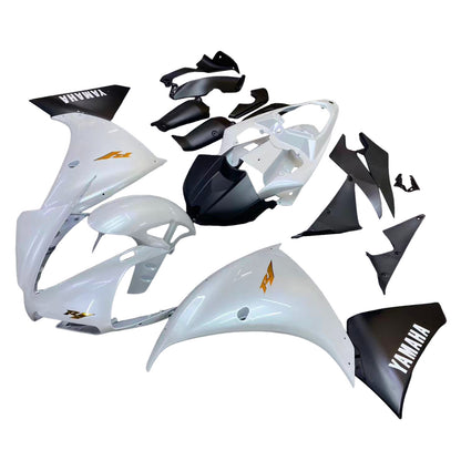 Amotopart Yamaha 2012-2014 YZF 1000 R1 White Fearing Kit