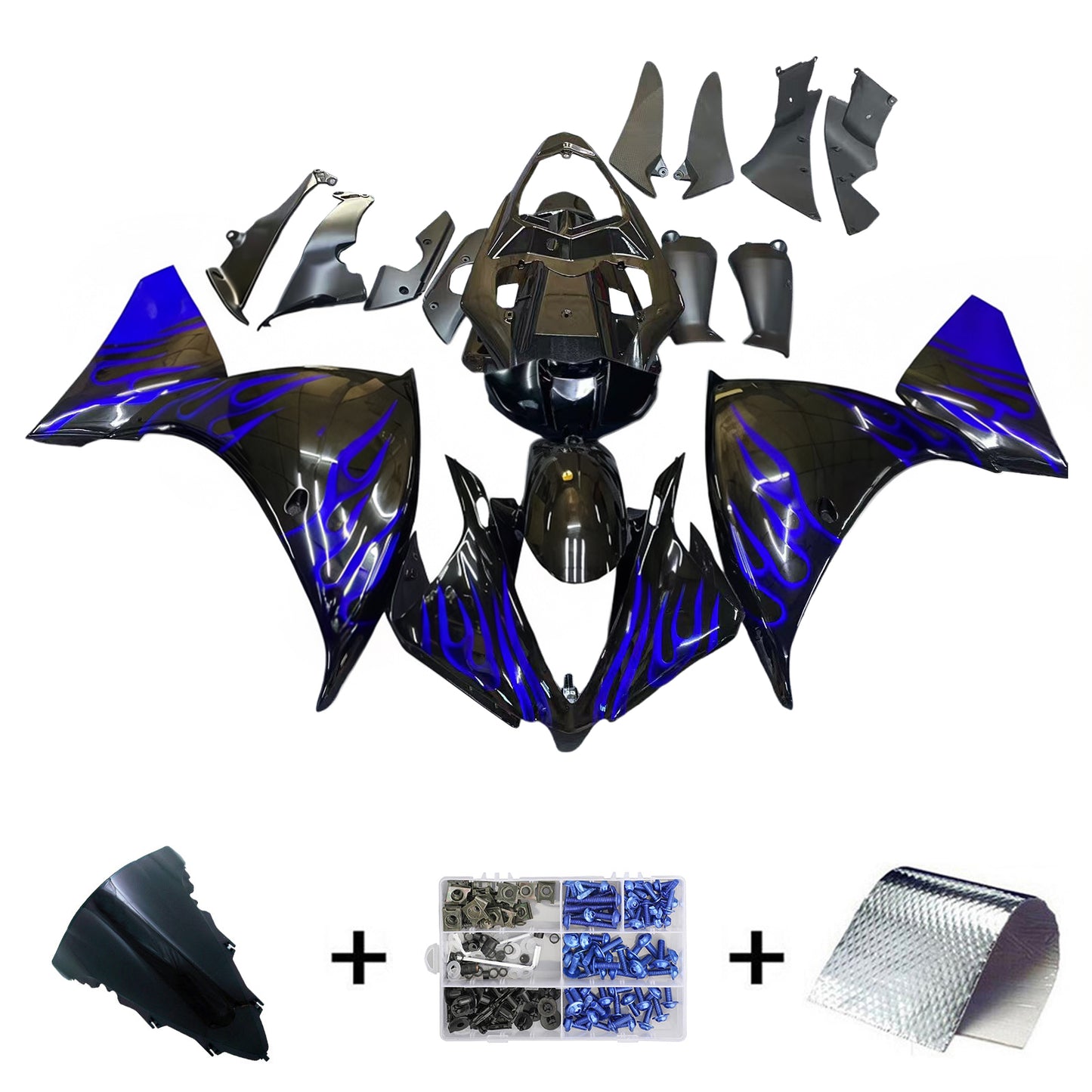 Kit Carena Per Yamaha YZF 1000 R1 2012-2014 Generico