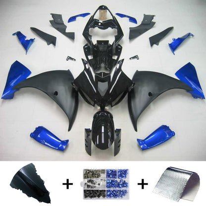 Amotopart Yamaha 2012-2014 YZF 1000 R1 Kit di trigger blu nero