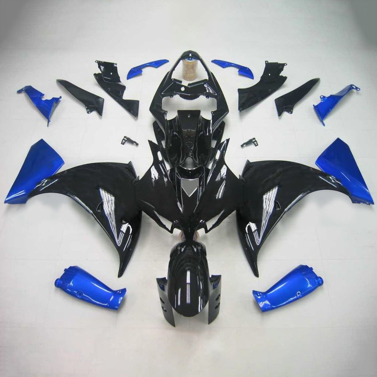 Amotopart Yamaha 2012-2014 YZF 1000 R1 Kit di trigger blu nero