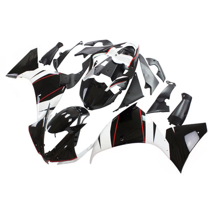 Amotopart Yamaha 2012-2014 YZF 1000 R1 Schwarzwei Kit travestimento