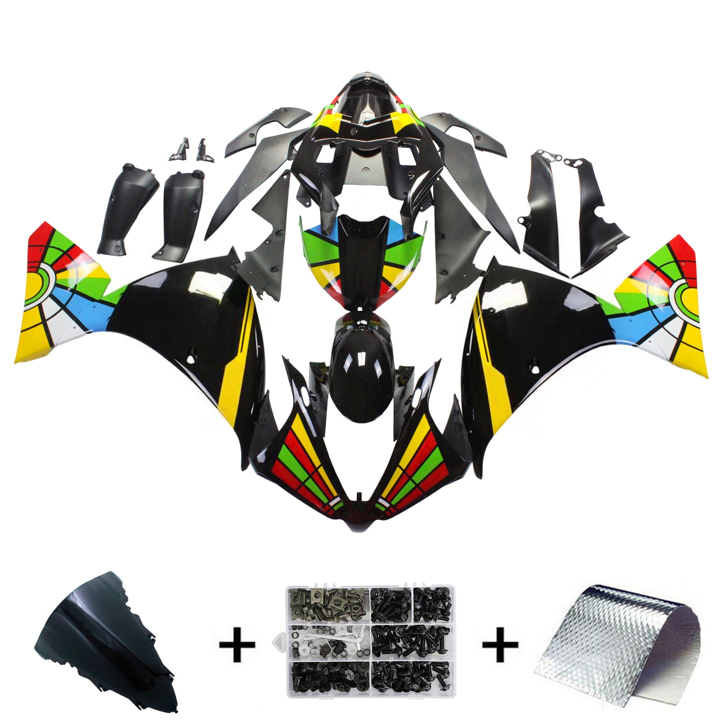 Kit Carena Per Yamaha YZF 1000 R1 2012-2014 Generico