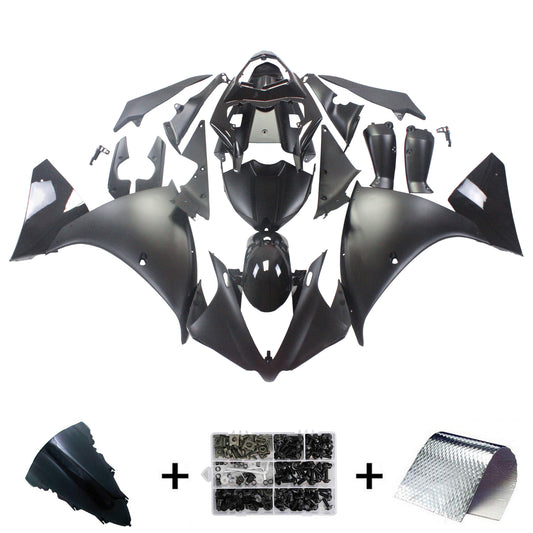 Amotopart Yamaha 2012-2014 YZF 1000 R1 Schwarzwei? Kit travestimento