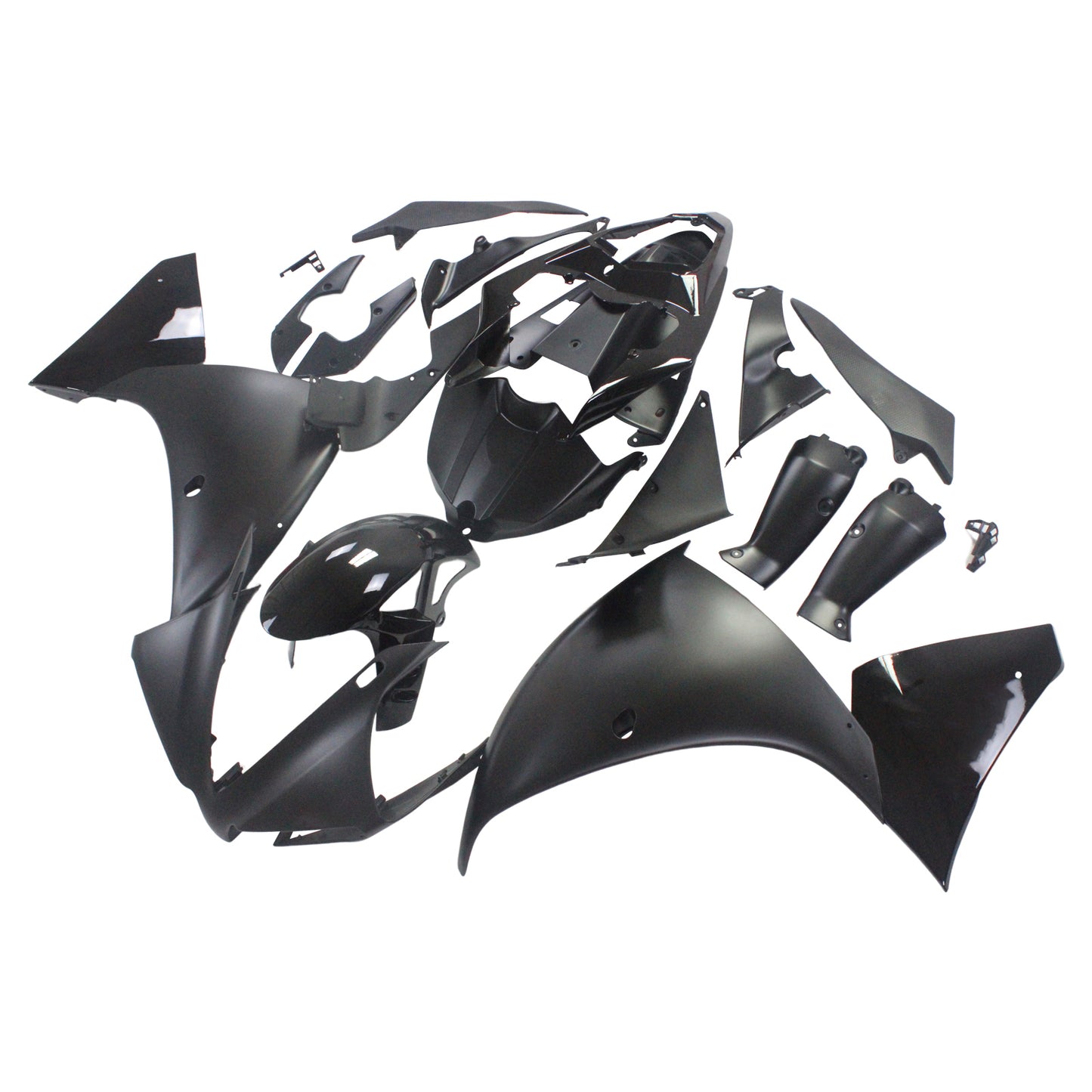 Amotopart Yamaha 2012-2014 YZF 1000 R1 Schwarzwei? Kit travestimento