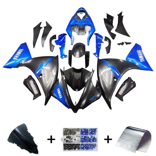 Amotopart Yamaha 2012-2014 YZF 1000 R1 Kit di trigger blu nero