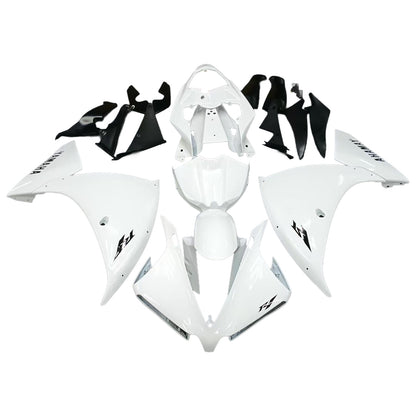 Amotopart Yamaha 2012-2014 YZF 1000 R1 White Fearing Kit