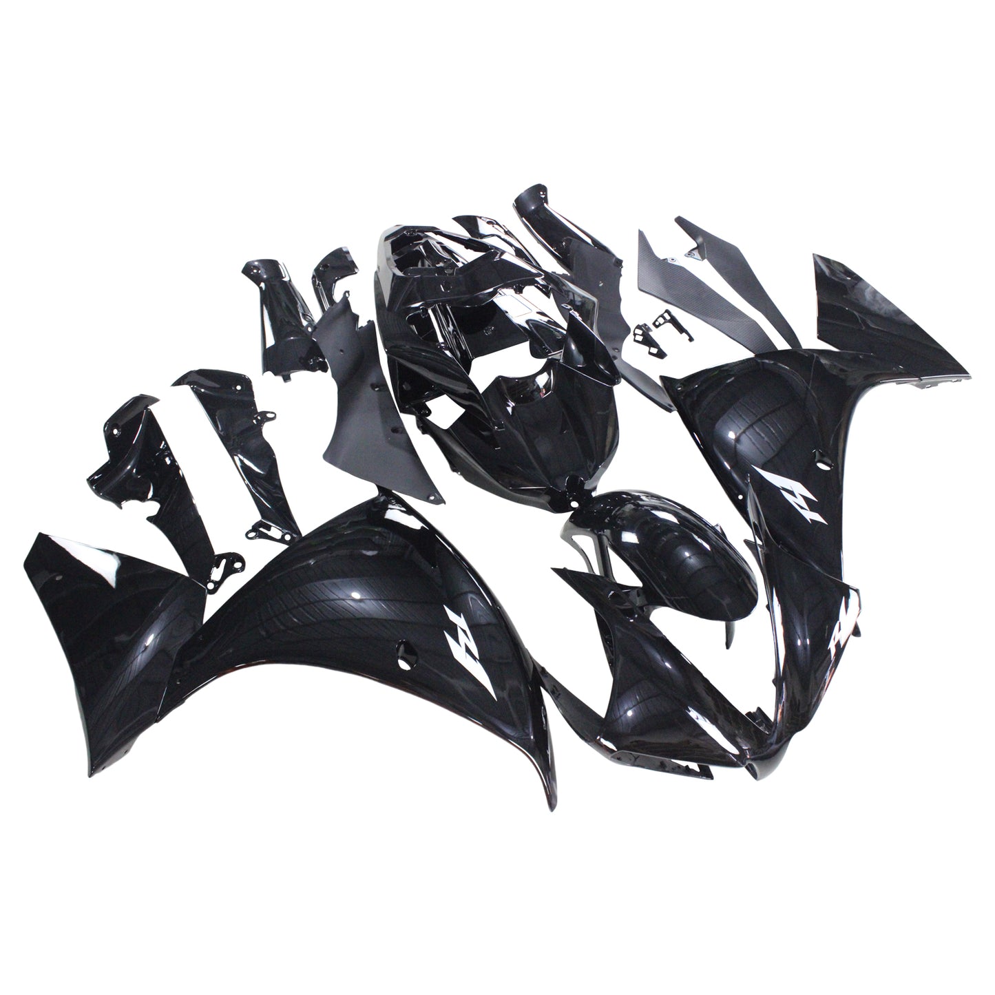 Amotopart Yamaha 2012-2014 YZF 1000 R1 Kit di rivestimento nero