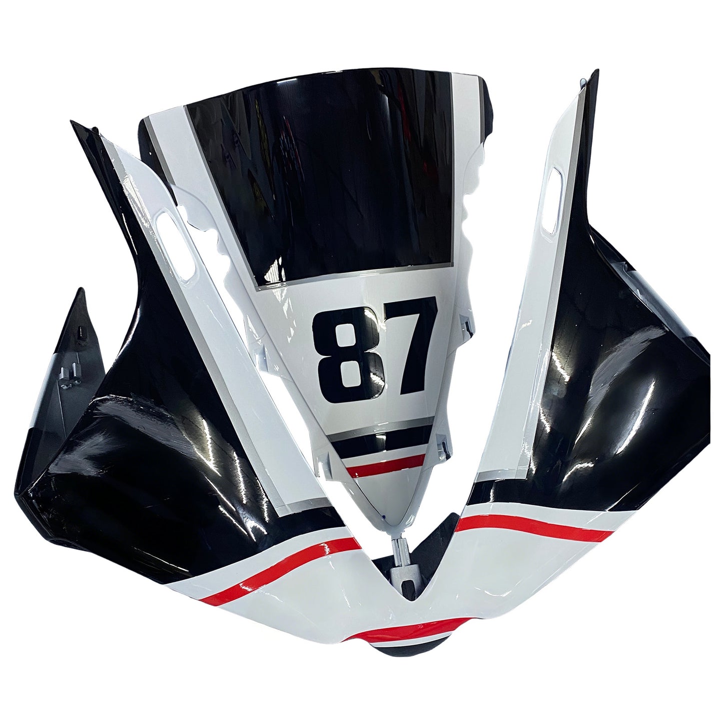 Amotopart Yamaha 2012-2014 YZF 1000 R1 Kit di rivestimento nero