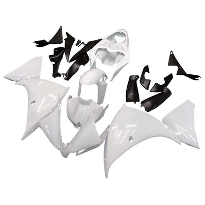 Amotopart Yamaha 2012-2014 YZF 1000 R1 White Fearing Kit