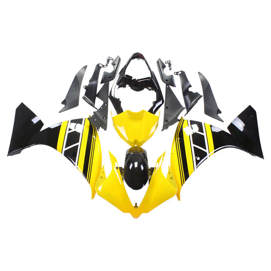 Amotopart Yamaha 2012-2014 YZF 1000 R1 Kit di allungamento nero giallo