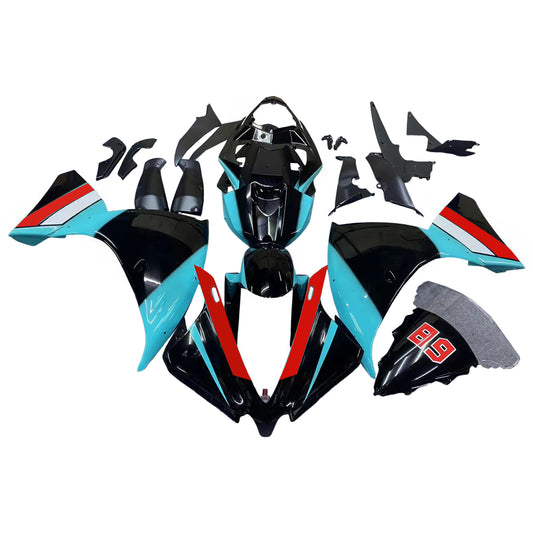 Kit carenatura per carrozzeria addominali in plastica adatto a yamaha yzf 1000 r1 2012-2014