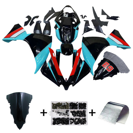 Kit carenatura per carrozzeria addominali in plastica adatto a yamaha yzf 1000 r1 2012-2014