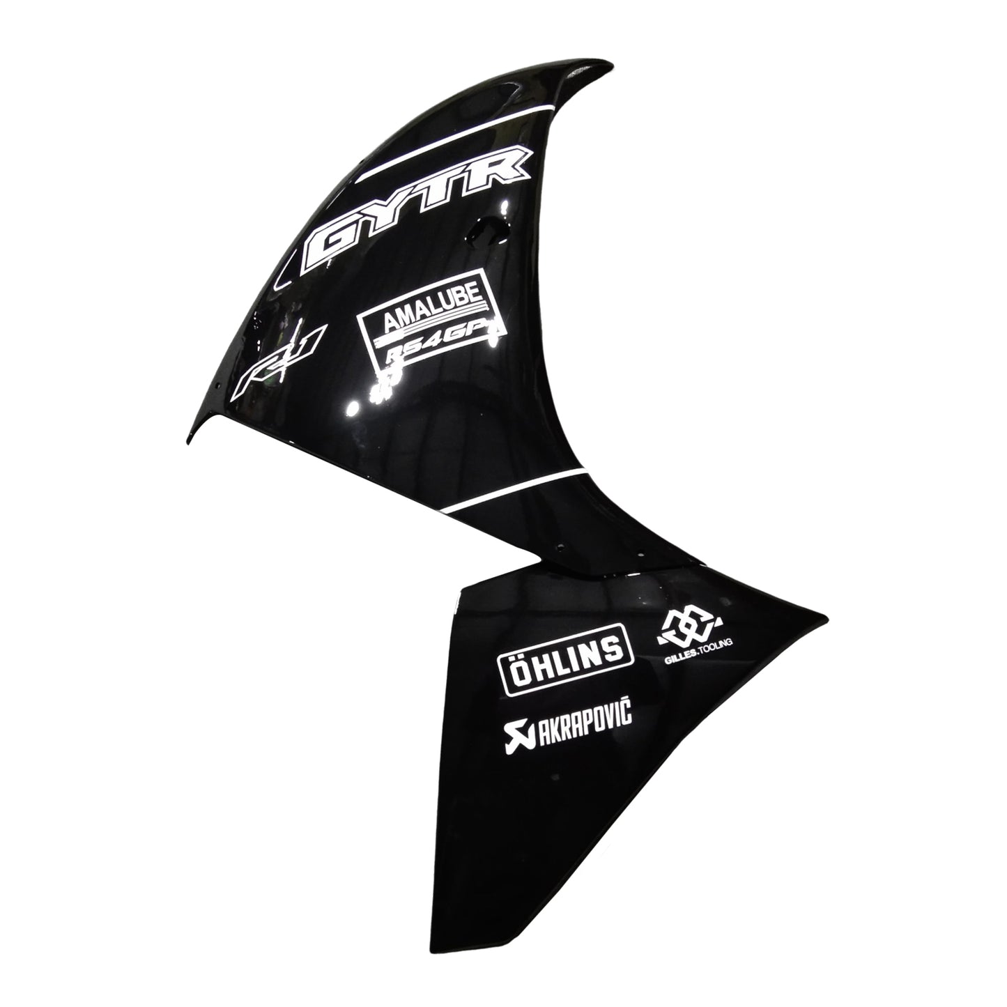 Kit carenatura addominali in plastica adatta per Yamaha YZF 1000 R1 2012-2014