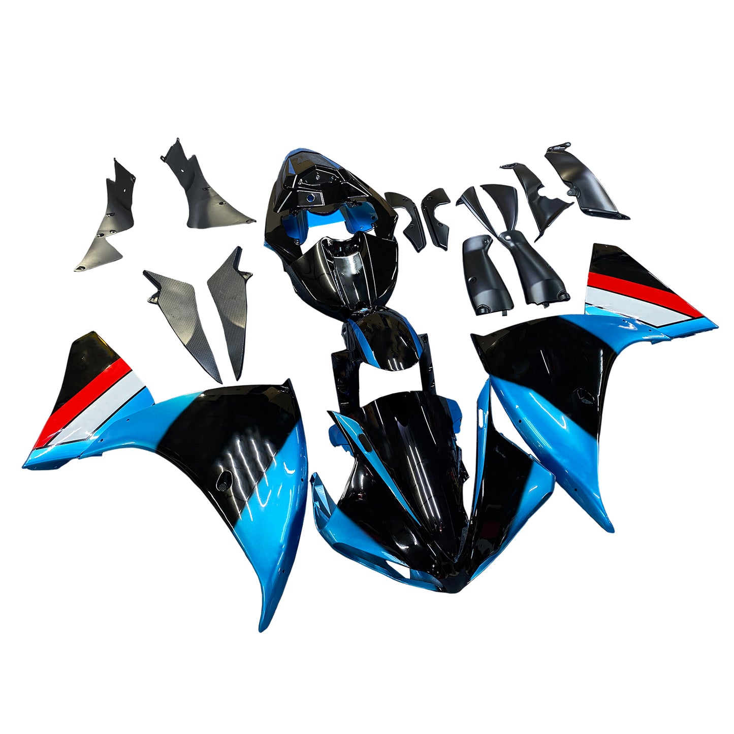 Kit carenatura iniezione Yamaha YZF-R1 2012-2014 Carrozzeria plastica ABS