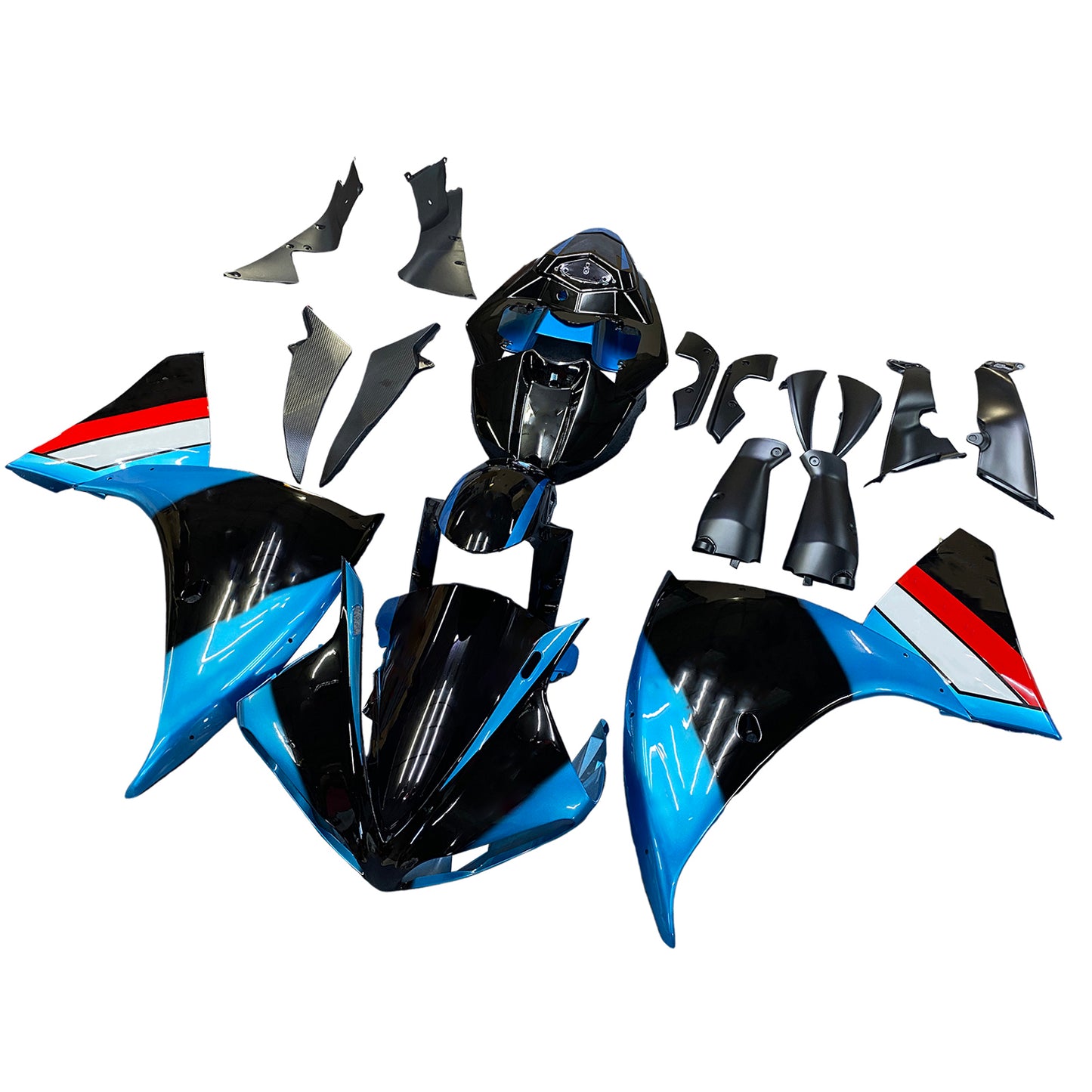Kit carenatura iniezione Yamaha YZF-R1 2012-2014 Carrozzeria plastica ABS