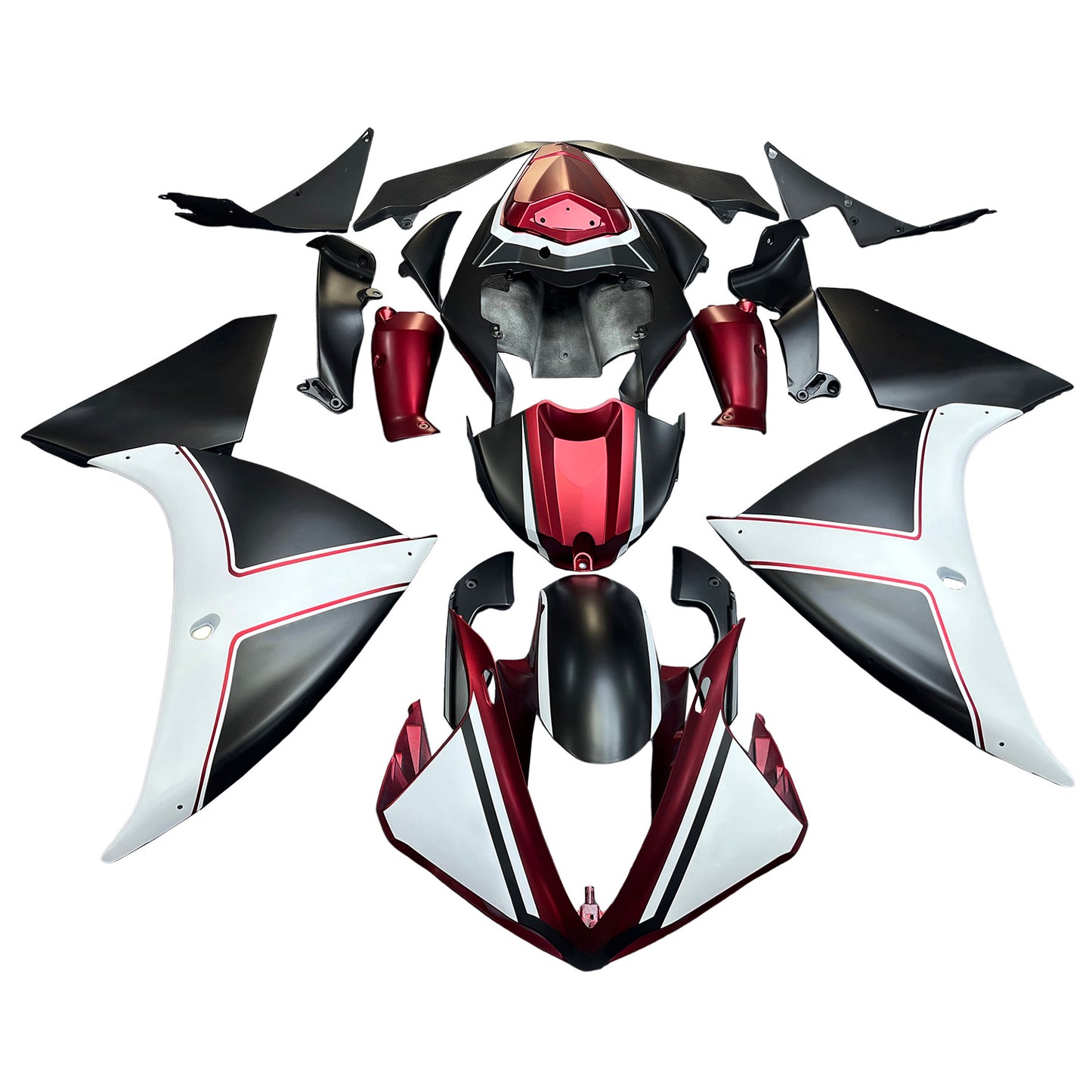 Kit carenatura iniezione Yamaha YZF-R1 2012-2014 Carrozzeria plastica ABS