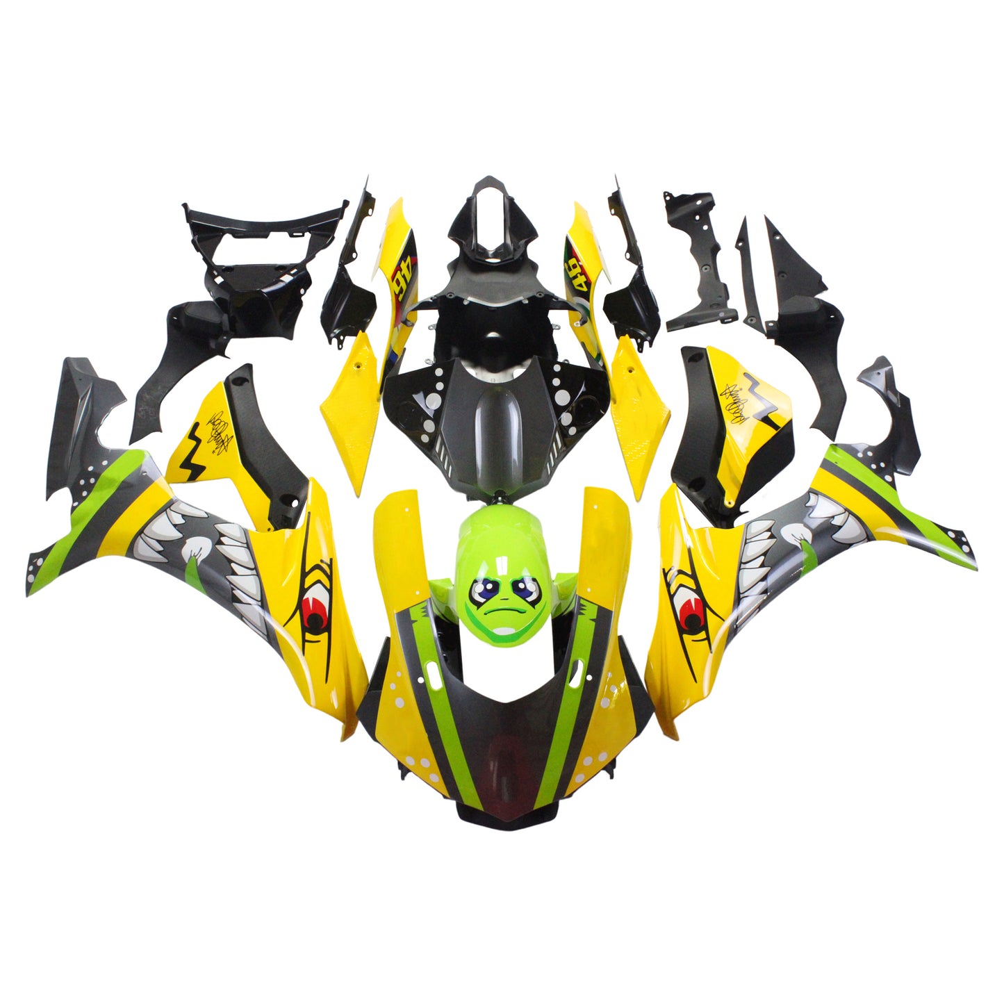 Casting Amotopart adatto per Yamaha YZF 1000 R1 2015-2019