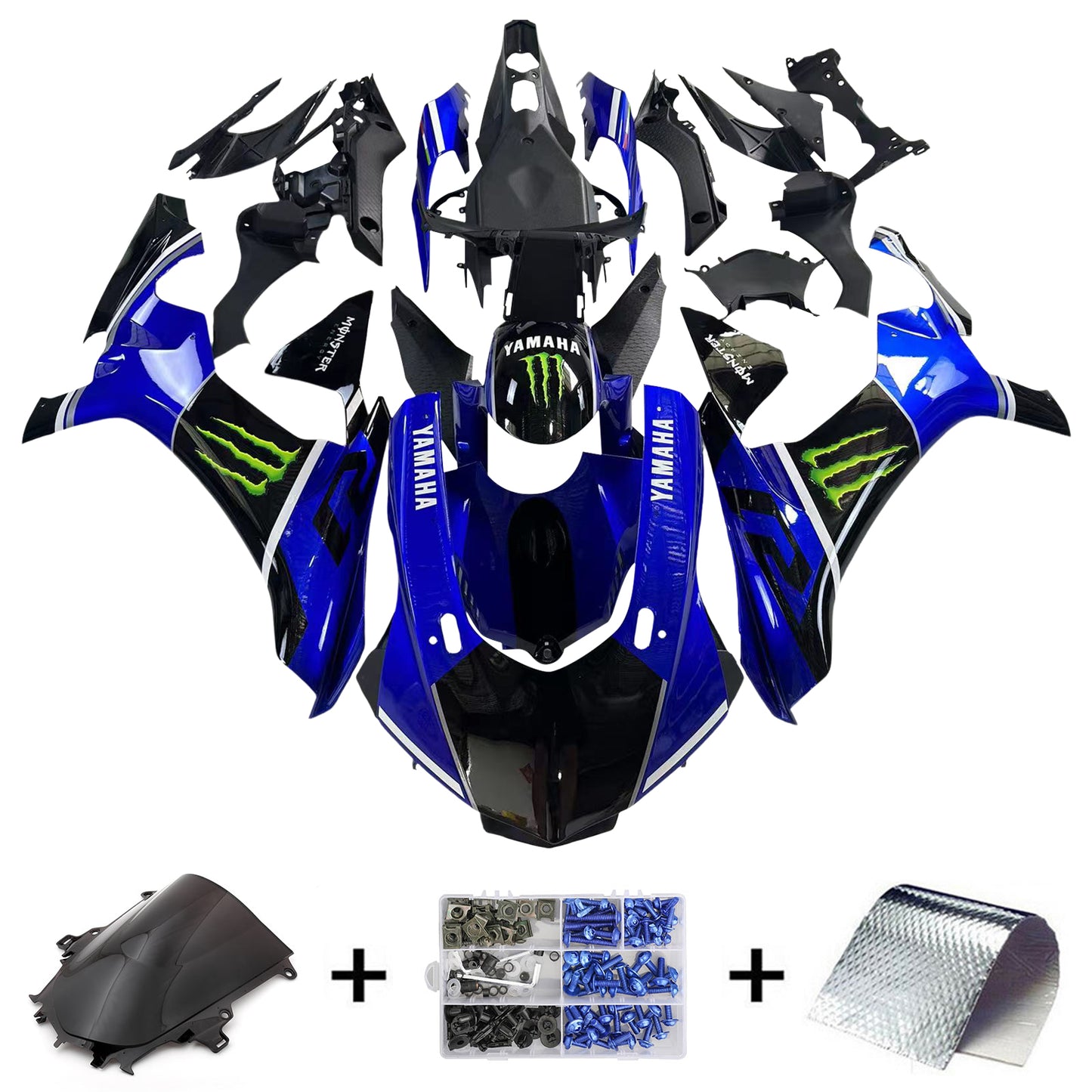 Kit Carena Per Yamaha YZF 1000 R1 2015-2019 Generico