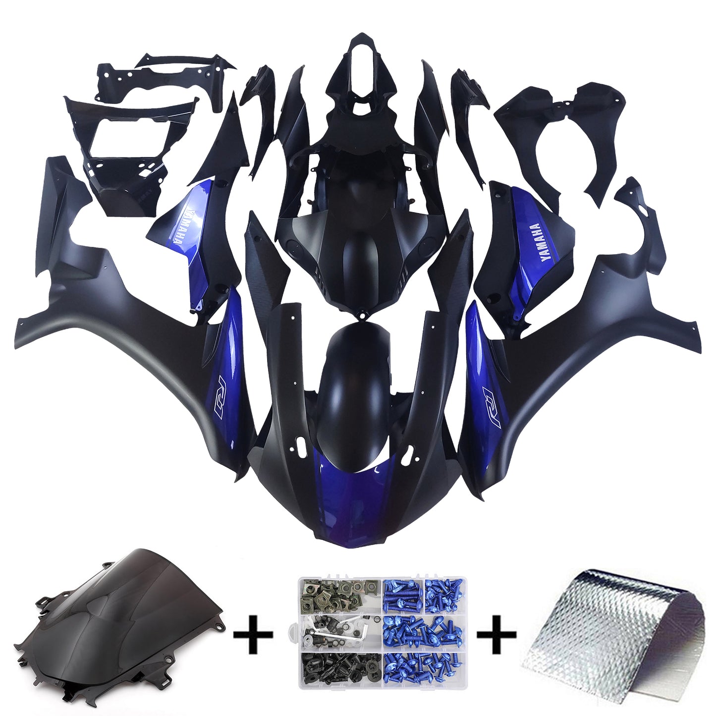 Kit carenatura BODYWORK ABS di plastica per Yamaha YZF 1000 R1 2015-2019
