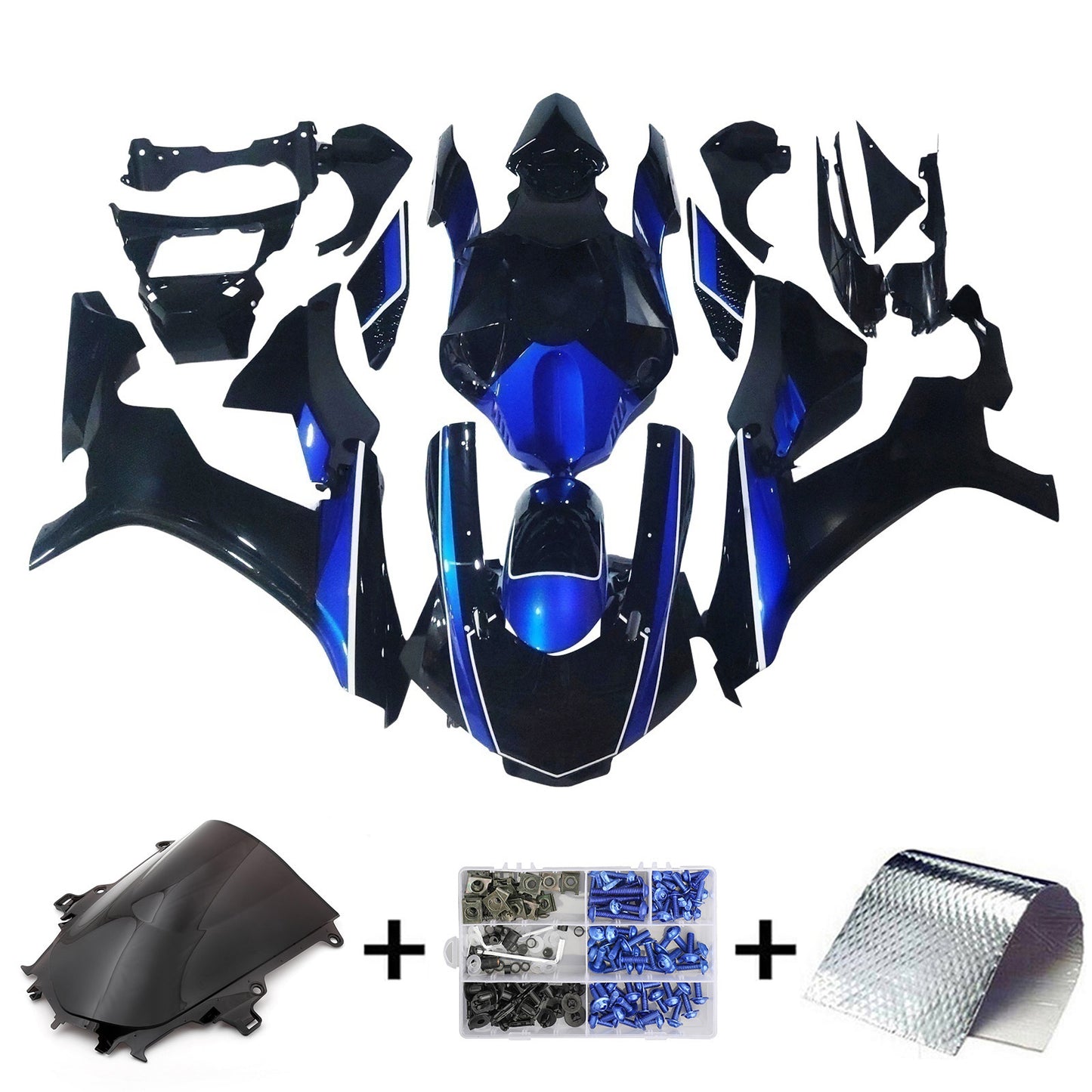 Kit carenatura BODYWORK ABS di plastica per Yamaha YZF 1000 R1 2015-2019