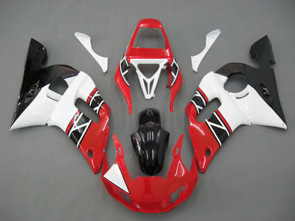 Carene 1998-2002 Yamaha YZF-R6 Rosso Bianco Nero R6 Racing Generico