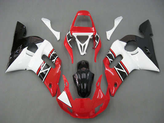 Carene 1998-2002 Yamaha YZF-R6 Rosso Bianco Nero R6 Racing Generico