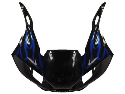 Carene 1998-2002 Yamaha YZF-R6 Black & Blue Flame R6 Generico