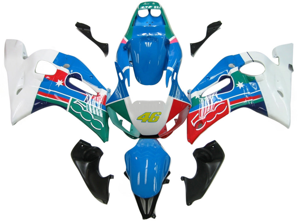 Amotopart Cladding Yamaha YZF 600 R6 (1998-2002) Kit di travestimento