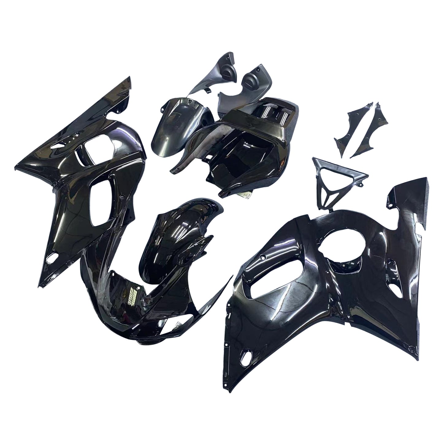 Carene 1998-2002 Yamaha YZF-R6 Nero R6 Racing Generico