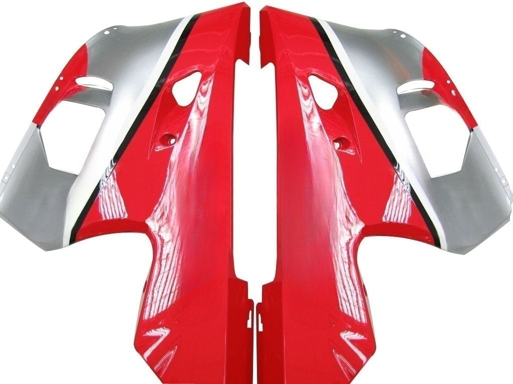 Carene 1998-2002 Yamaha YZF-R6 Argento Rosso Fortuna R6 Racing Generico