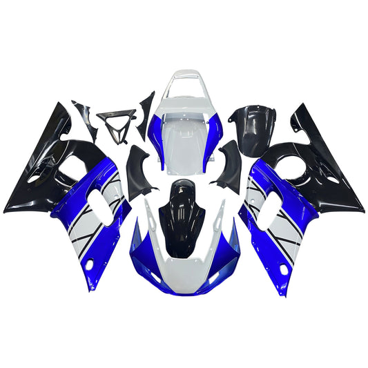Carene 1998-2002 Yamaha YZF-R6 Blue Black Champions R6 Generico