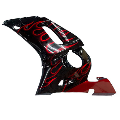 Carenaturer 1998-2002 Yamaha YZF-R6 Black & Red Flame R6 Generico