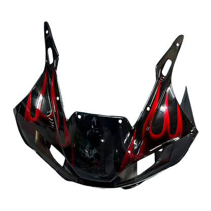 Carenaturer 1998-2002 Yamaha YZF-R6 Black & Red Flame R6 Generico