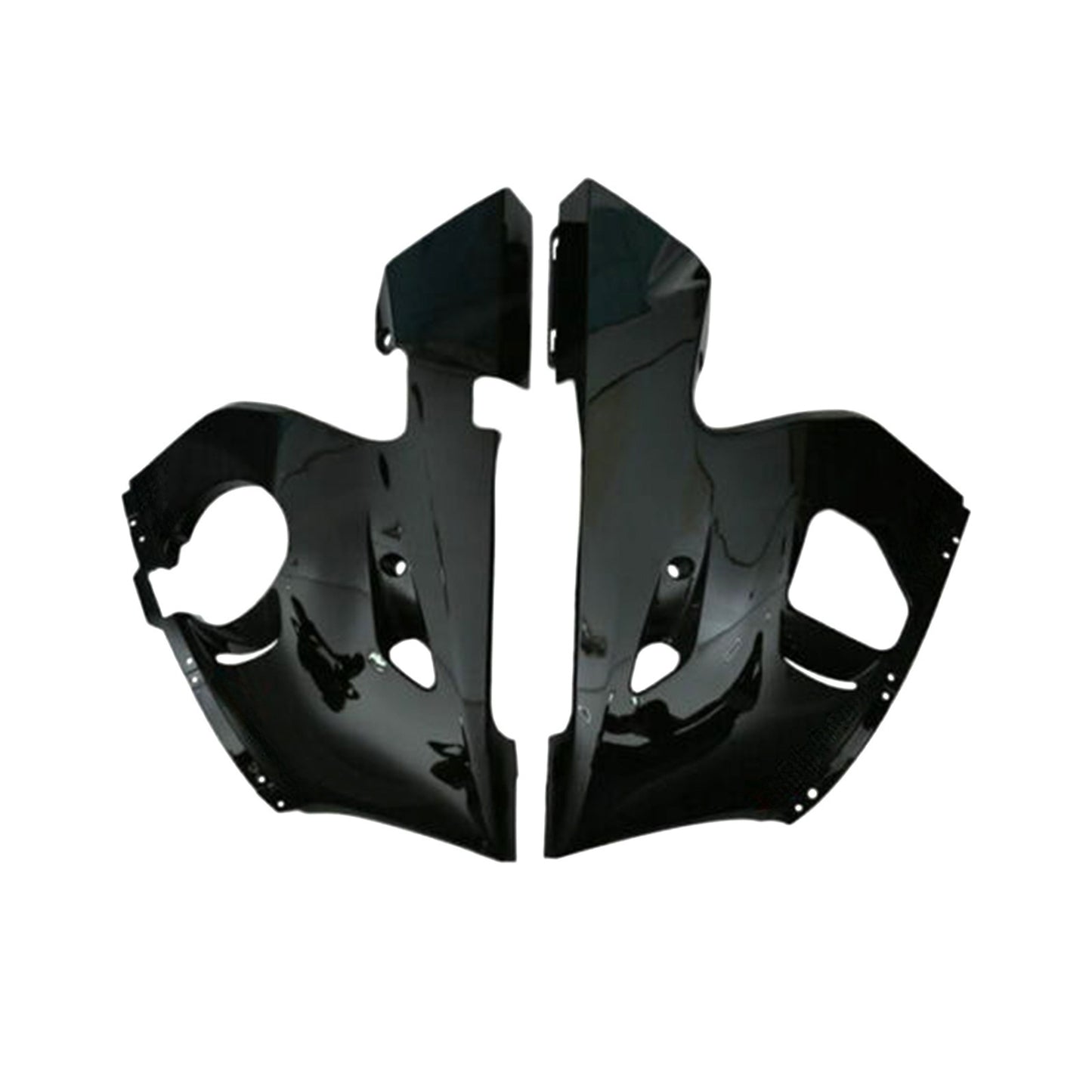 Amotopart 1998-2002 Yamaha YZF R6 Kit di abbigliamento rosso-bianco-nero