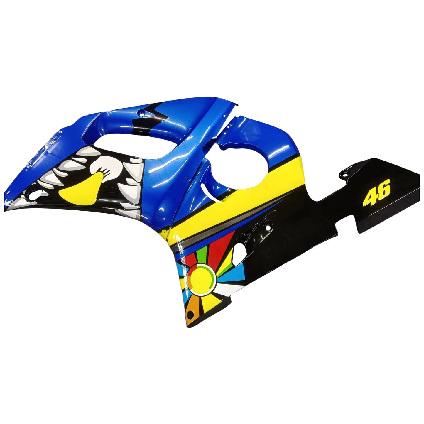 Amotopart Yamaha YZF 600 R6 1998-2002 Kit Carena Carrozzeria Plastica ABS