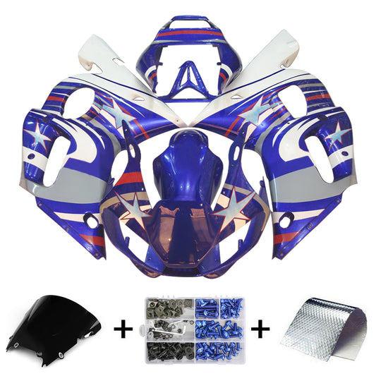 Amotopart Yamaha YZF 600 R6 1998-2002 Kit Carena Carrozzeria Plastica ABS