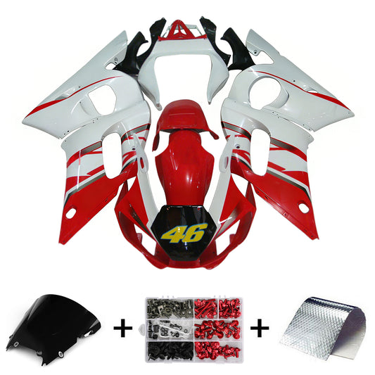 Amotopart Yamaha YZF 600 R6 1998-2002 Kit Carena Carrozzeria Plastica ABS