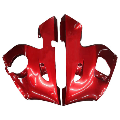 Amotopart Yamaha 1998-2002 YZF 600 R6 rosso con kit di rivestimento bianco nero