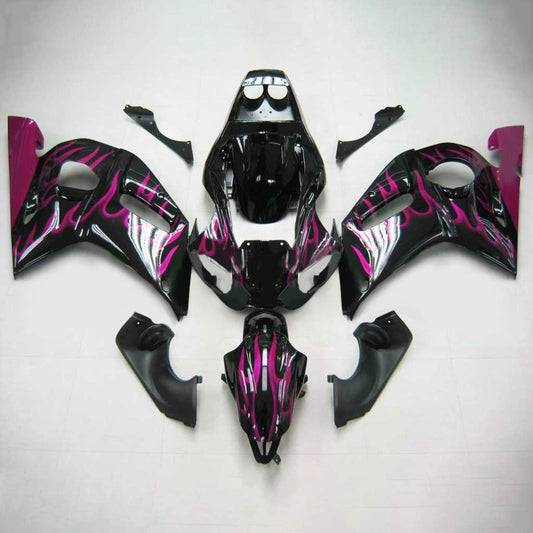 Amotopart Yamaha 1998-2002 YZF 600 R6 Kit di carenatura rosa nera