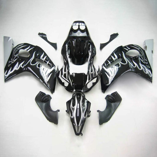 Amotopart Yamaha 1998-2002 YZF 600 R6 Kit di rivestimento a schegge nero
