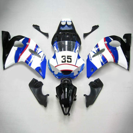 Amotopart Yamaha 1998-2002 YZF 600 R6 Blue White No. 35