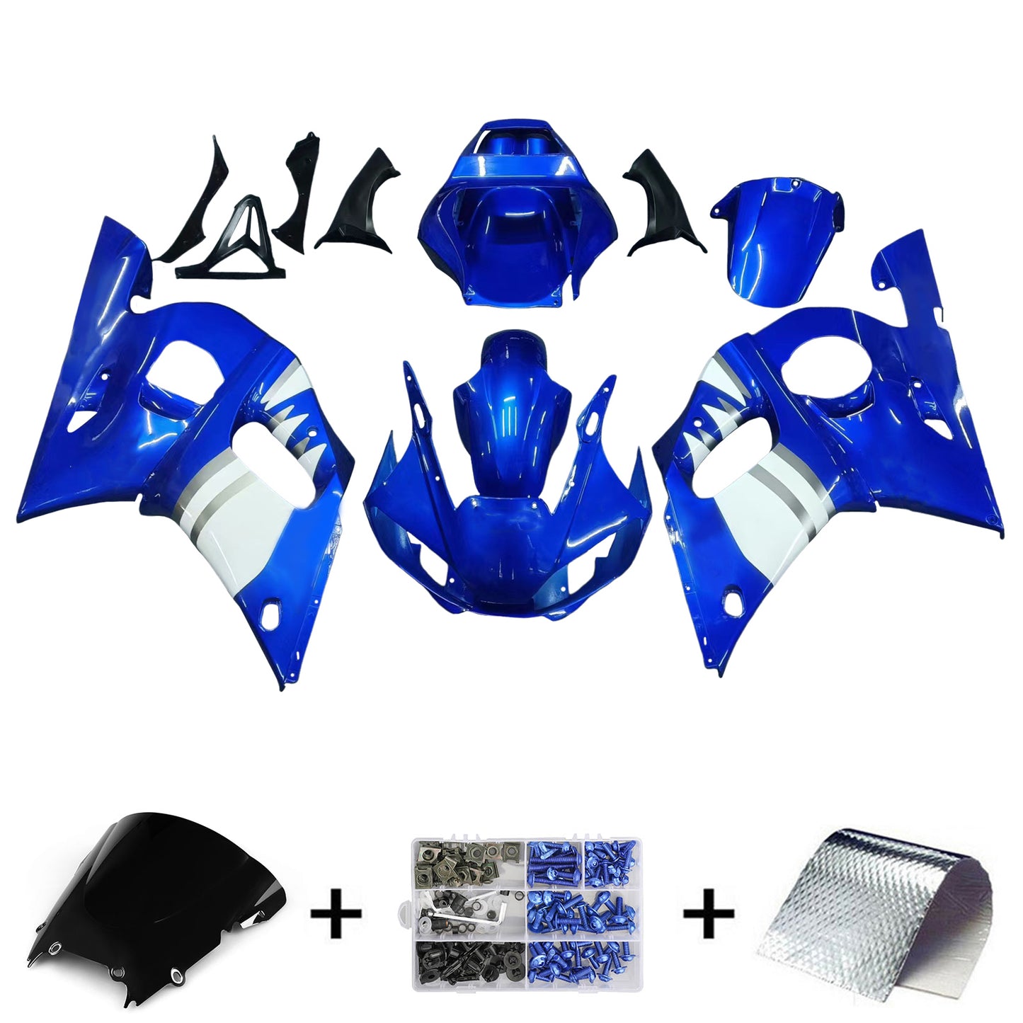 Kit Carena Per Yamaha YZF 600 R6 1998-2002 Generico